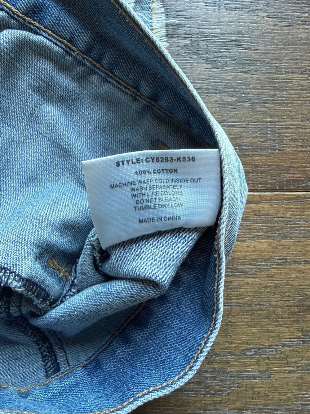 Love Culture Denim Vest Small Light Wash Distressed Jean Jacket - Picture 9 of 10